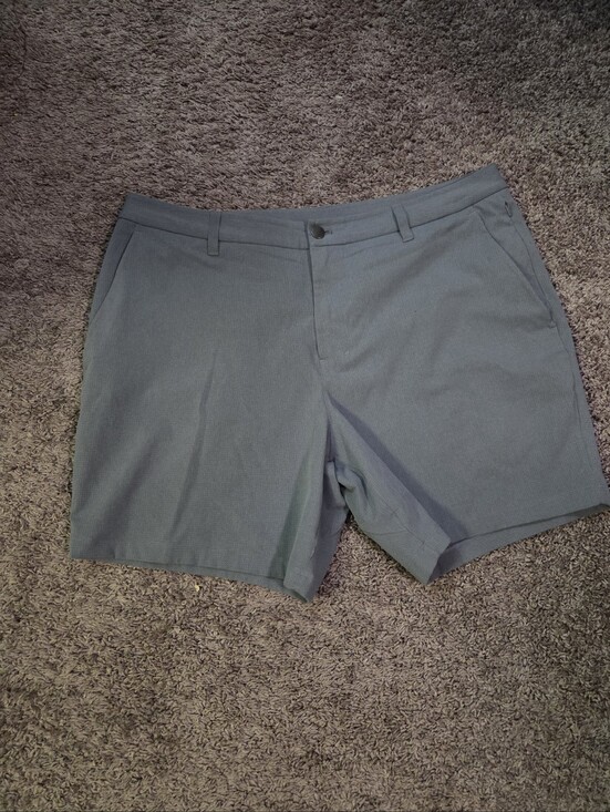 lululemon athletica Pants - lululemon athletica Slate Gray Tailored Bermuda Shorts